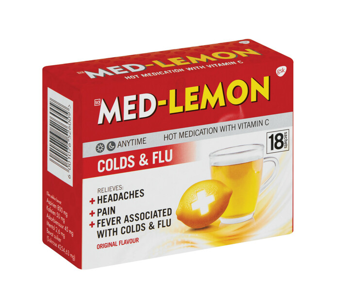 MEDLEMON SACHETS 18'S, ORIGINAL Makro