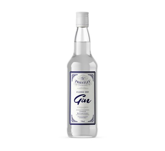 Priestley Classic Dry Gin (1 x 750 ml)