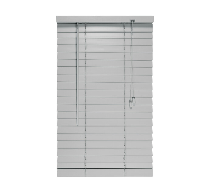 Decor Depot 1600 x 1600 mm Faux Wood Blind Makro