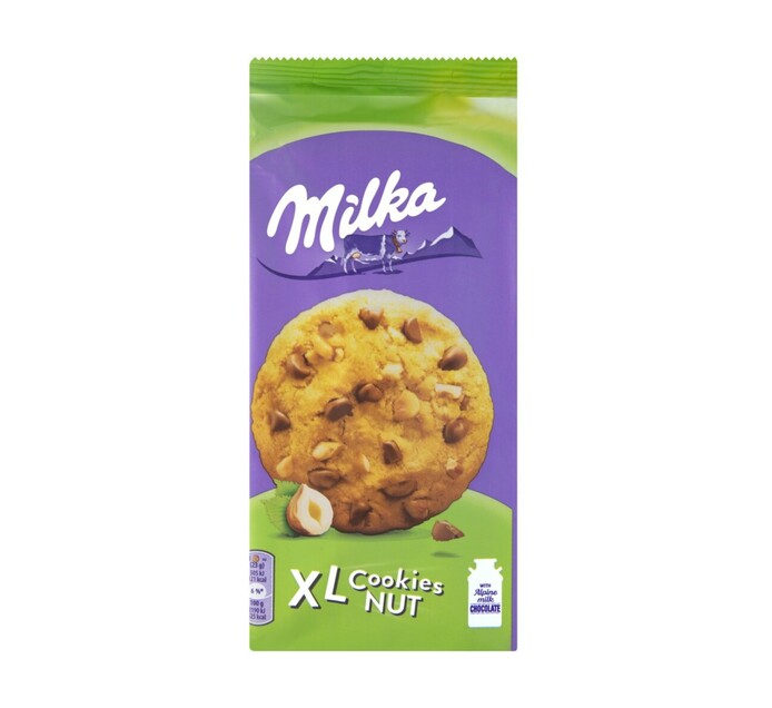 Milka XL Cookie Hazelnut (1 x 184g) Makro