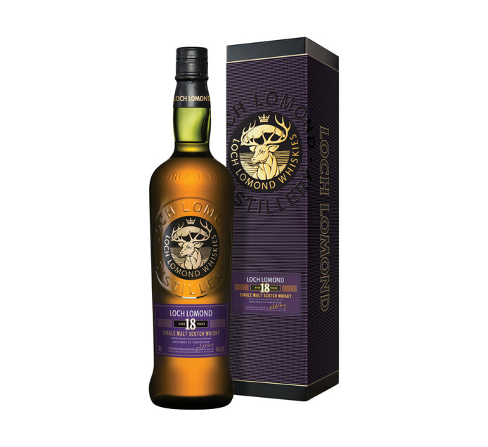 Loch Lomond 18 Years Single Malt Scotch Whisky (1 x 750ml)