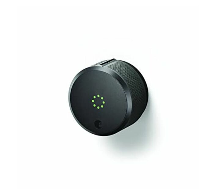August Smart Lock Pro [3rd Gen] Dark Grey Connect WiFi Bridge, 3rd