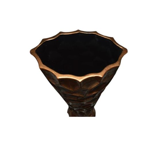 Vase Ceramic 120x37x26cm Louis Bronze - Decor Essentials