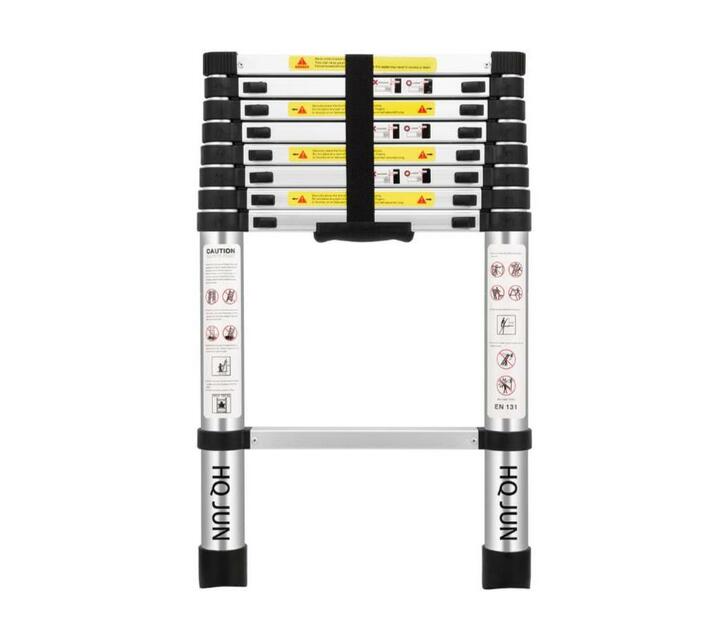 Folding Aluminium Telescopic Step Ladder MultiPurpose 3.8meter Makro