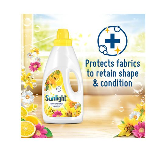 Sunlight Fabric Softener Summer Dew (8 x 2L)