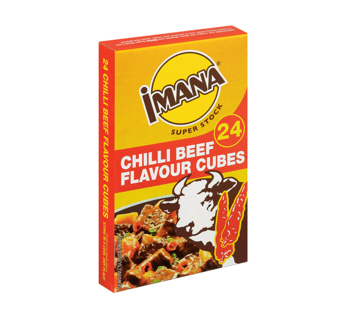 Imana Stock Cubes Chilli Beef (10 x 24's) Makro
