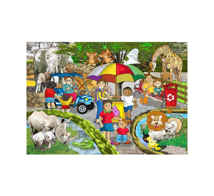 9/12Piece Wooden Puzzle Makro