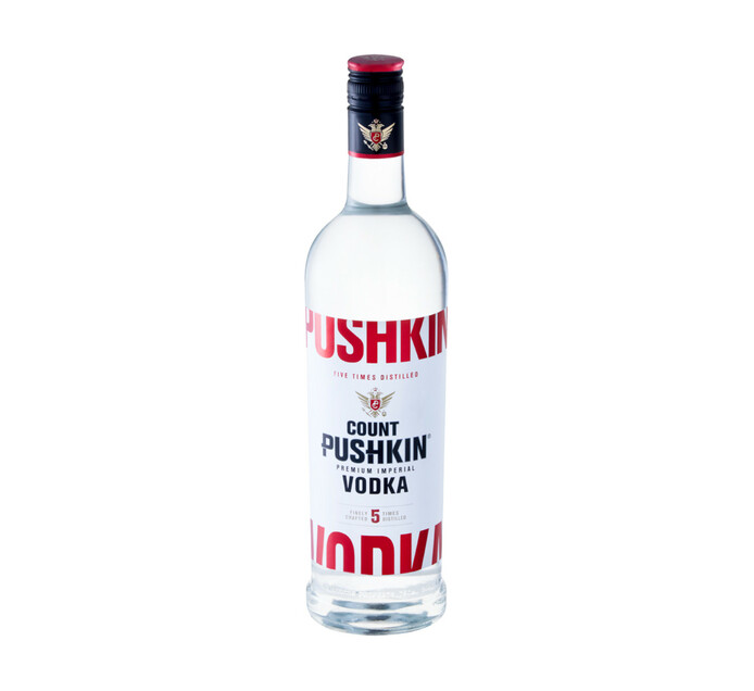Count Pushkin Vodka (1 x 750ml)
