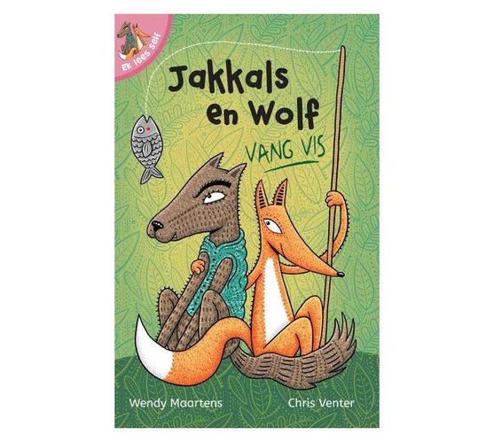 Ek Lees Self Series: Jakkals en Wolf Vang Vis (Paperback / softback)