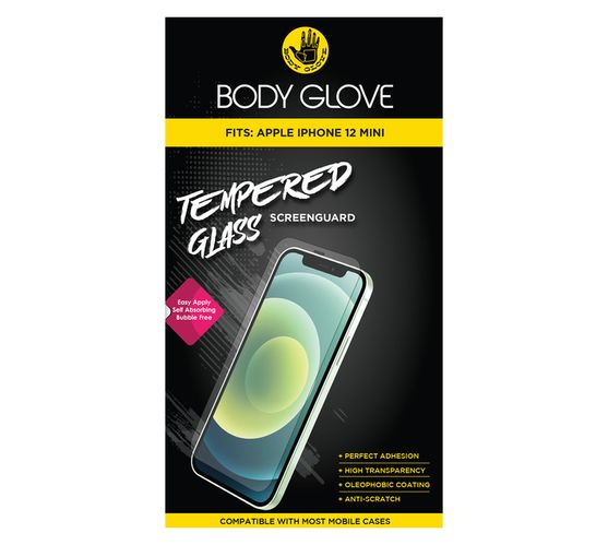 Body Glove Tempered Glass Screenguard - Apple iPhone 12 Mini
