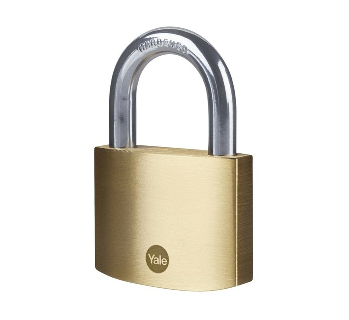 Yale 60 mm Brass Padlock 60mm Makro