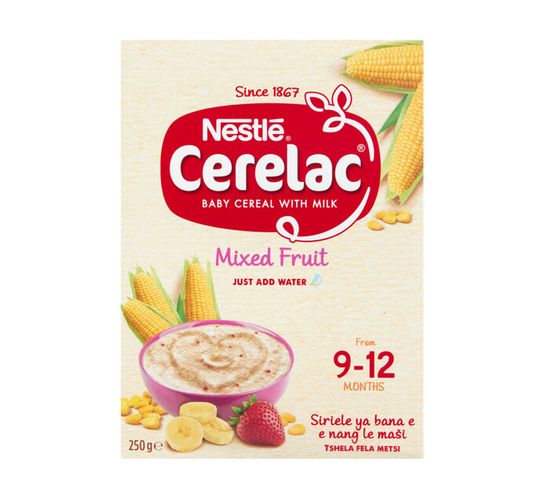 Nestle Cerelac Infant Cereal Mixed Fruit (24 x 250g)
