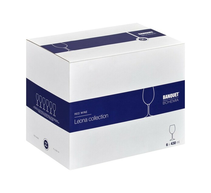 Banquet 430ml Leona Red Wine Glass Makro