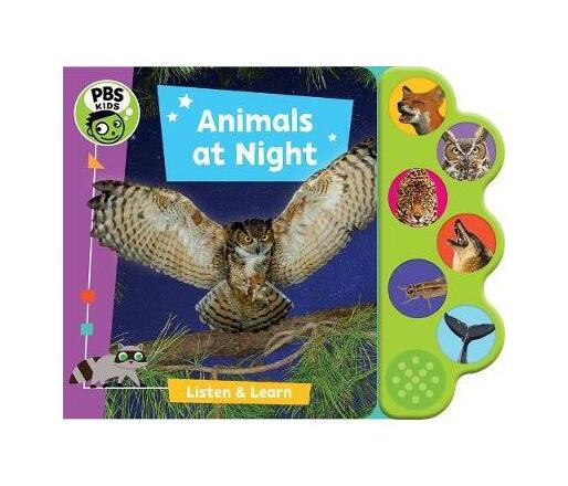 Animals at Night (Board book)