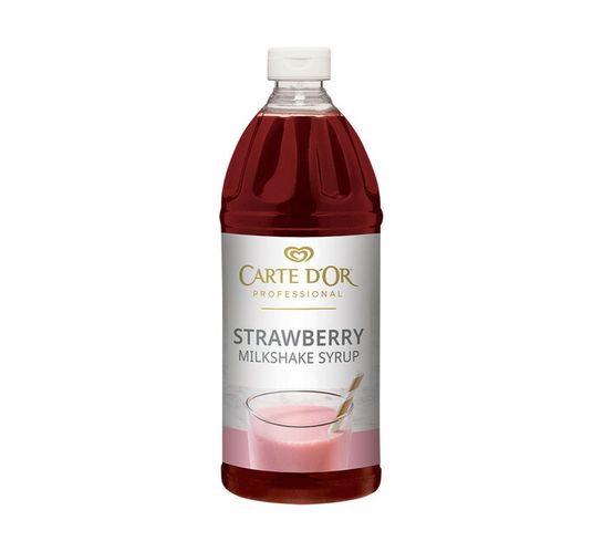 Carte D'or Milk Shake Syrup Strawberry (1 x 1L)