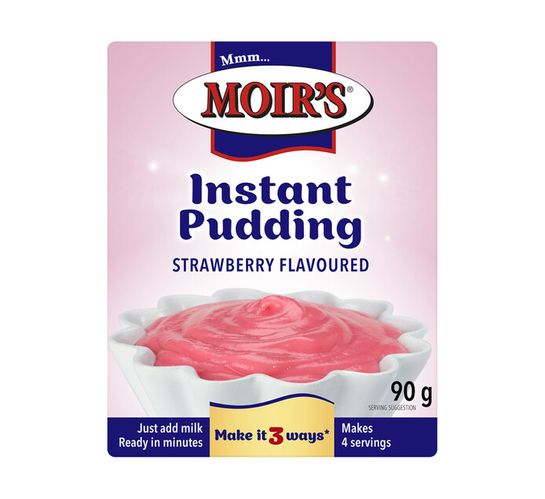 Moir's Instant Puddings Strawberry (1 x 90g)