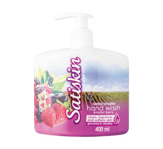 Satiskin Hand Wash Berry (400ml)
