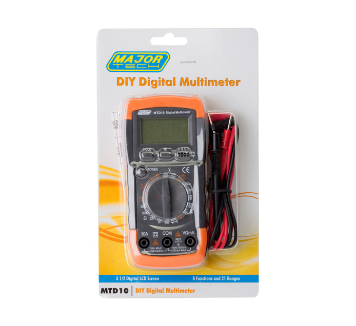Major Tech Digital Multimeter Electrical Testers Testers and Timer