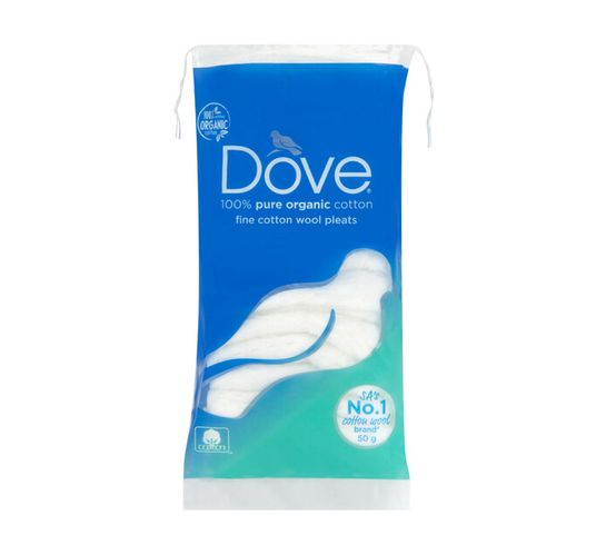 DOVE COTTON WOOL PLEATED 50G