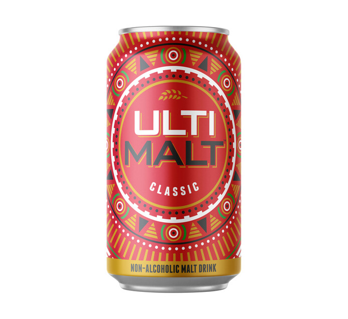 Ultimalt Non Alcoholic Malt Can (6 x 330ml)