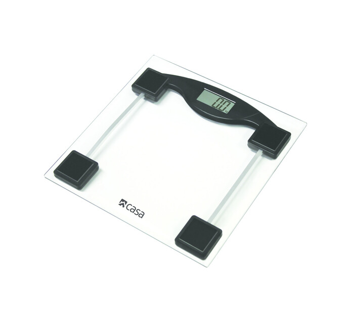 Casa Electronic Glass Bathroom Scale | Makro