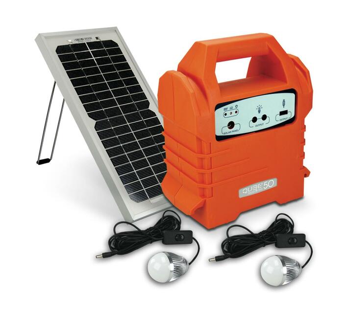 Ecoboxx Qube 50 Portable Solar Kit 
