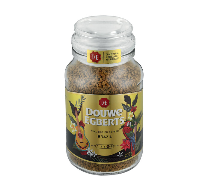 Douwe Egberts Instant Coffee Brazil (6 x 200g) Makro