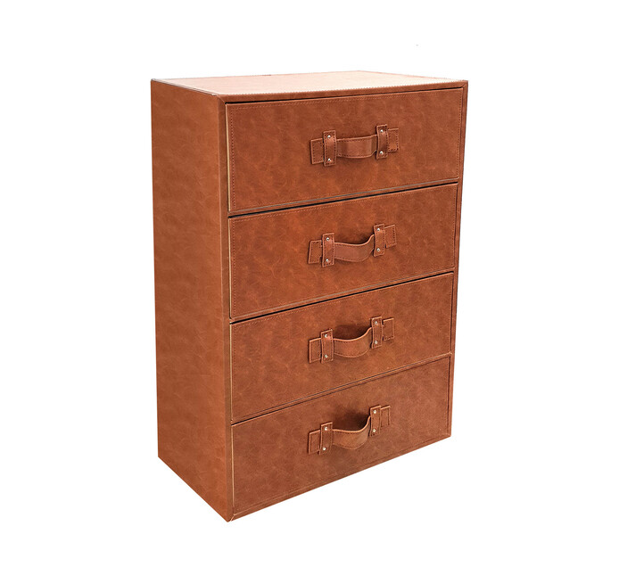 Large EVO PU 4Drawer Storage Makro