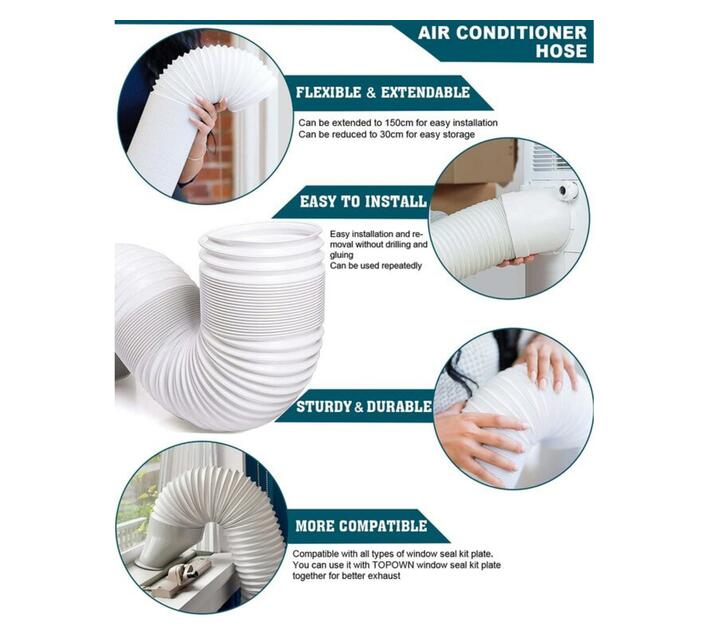 Portable Air conditioner Exhaust Hose Makro