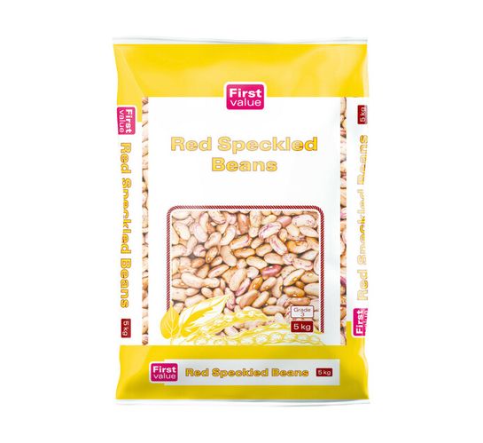 First Value Red Speckled Beans (1 x 5kg)