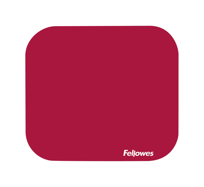 Fellowes Premium Mouse Pad Red Office Health Office WellBeing