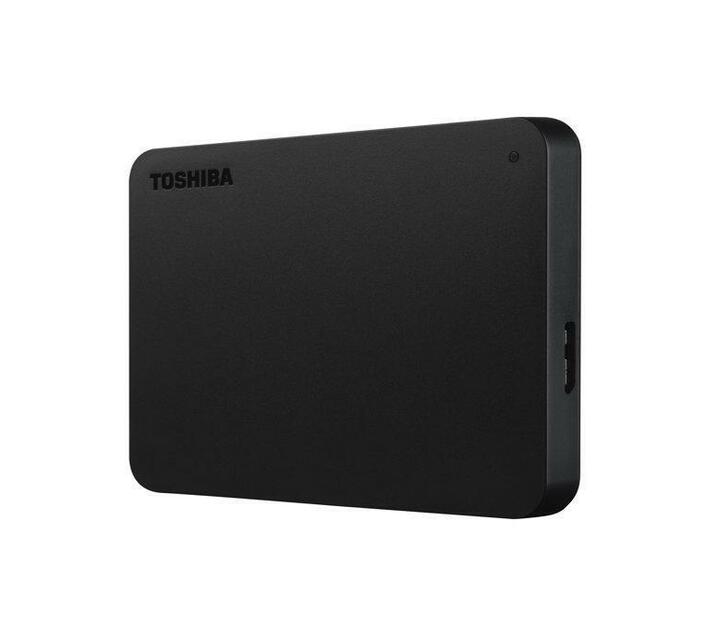 Toshiba Canvio Basics 2TB Black External Hard Drive HDTB420EK3AA Makro