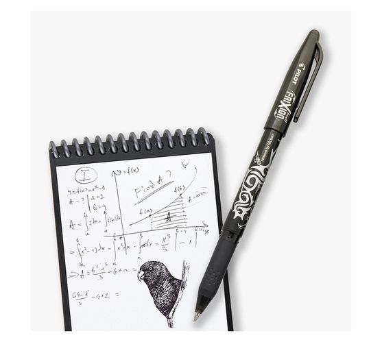 Rocketbook Core Mini Digital Reusable Notebook- Black- A6 Pocket Sized Eco- Friendly Notebook. Includes 1 Pen and Microfibre Cloth