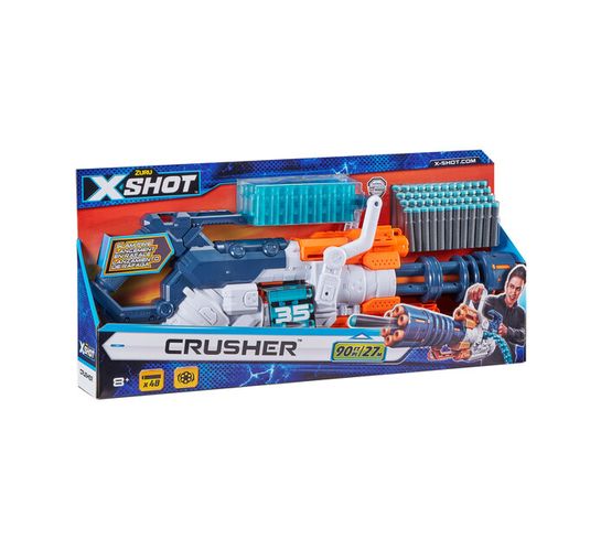 X-shot Crusher Belt-Loading Foam Dart Gun 