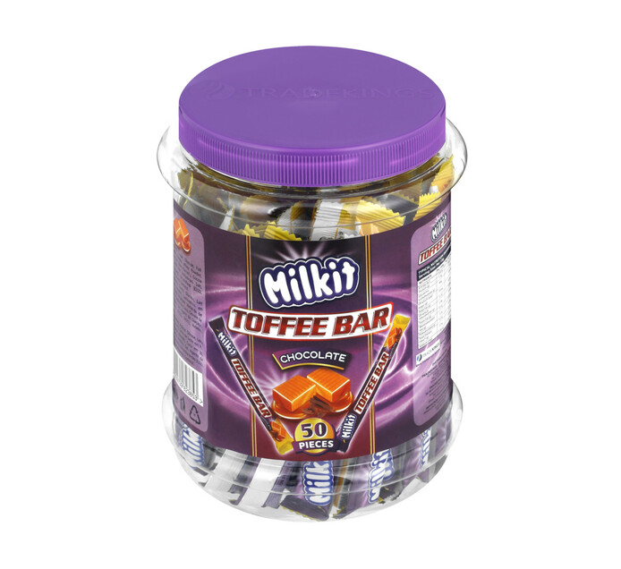 Milkit Toffee Bar Chocolate (1 x 50's) Makro