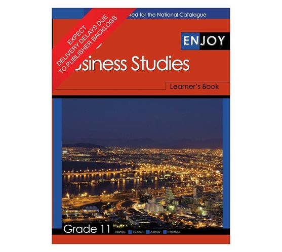 Enjoy Business Studies: Grade 11: Learner's Book (Paperback / softback)