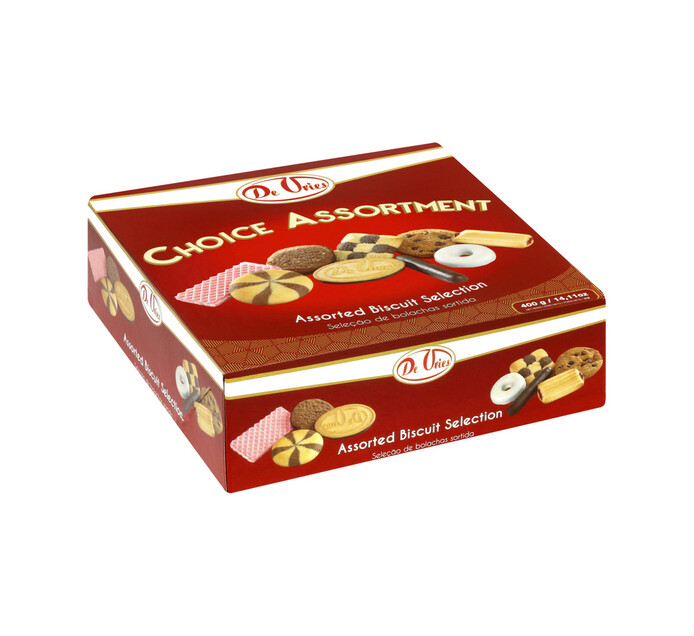 De Vries Choice Assortment Biscuits (1 x 400g) Makro