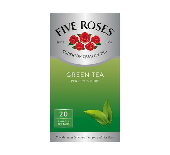 FIVE ROSES GREEN TEA 20'S, GRN TEA
