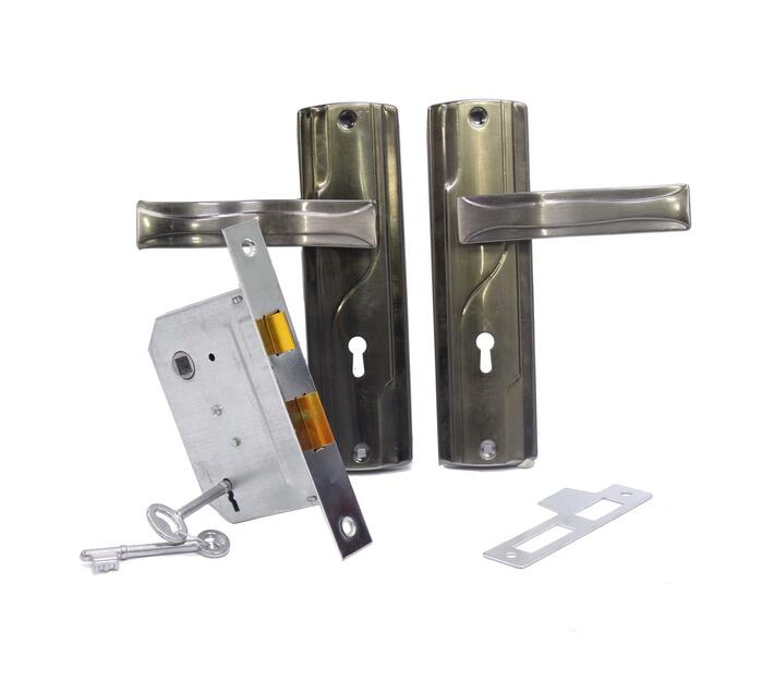 Door Lock Set with Modern Door Handles