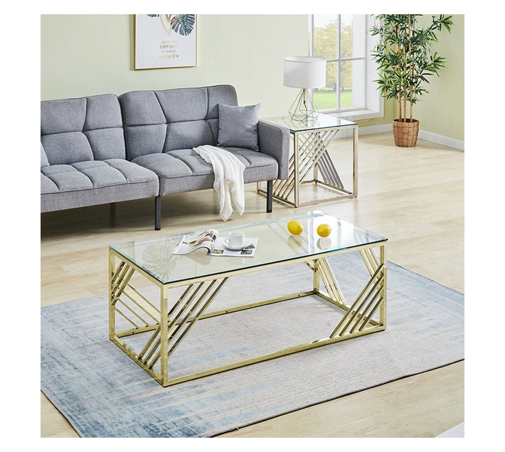 Raven Coffee Table Gold Makro