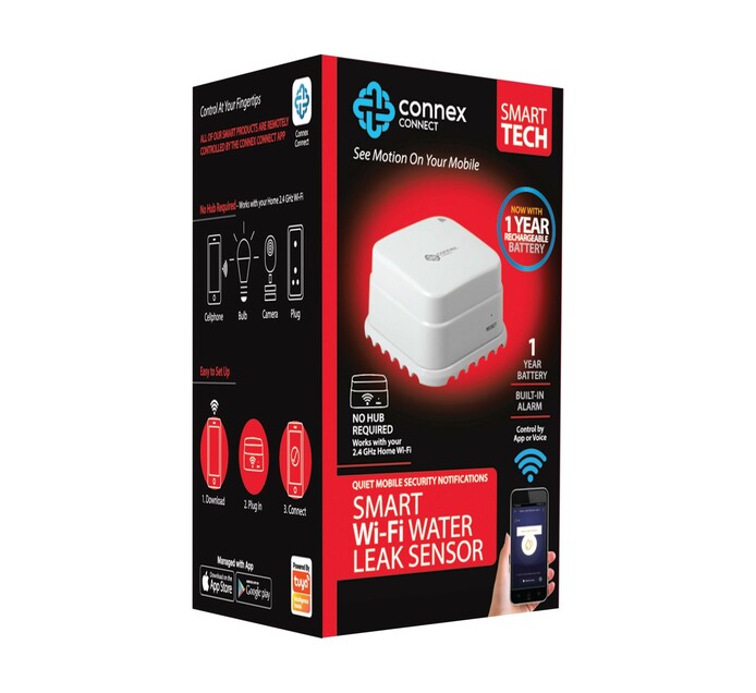 Connex Connect Smart WiFi Water Leak Sensor Makro