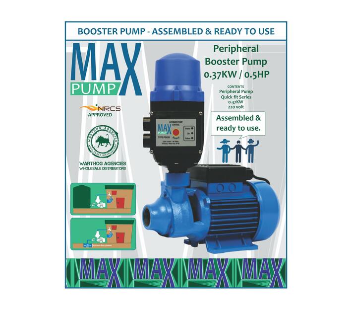 Electronic Booster Pump and Controller 0.37Kw Makro