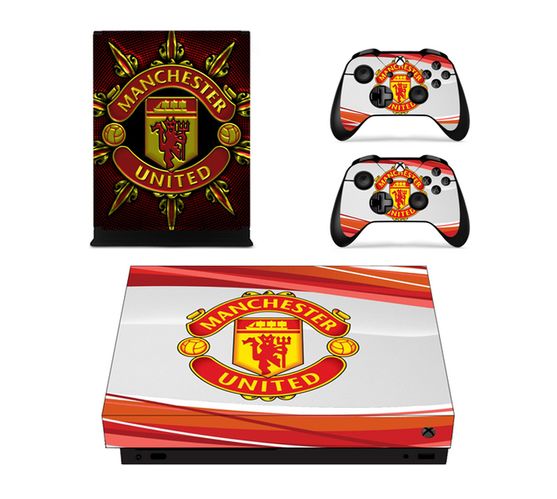 SKIN-NIT Decal Skin For Xbox One X: Manchester United (Red + White)