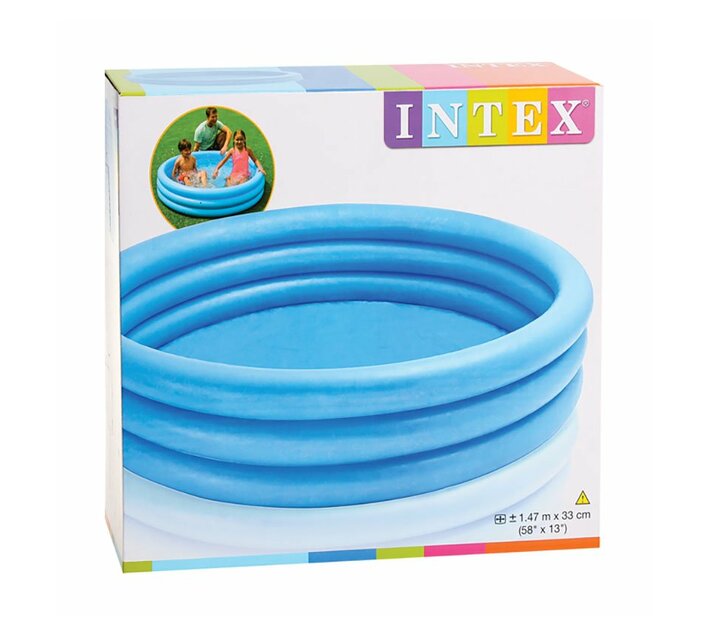 Pool Crystal Blue 147cm x 33cm Kids Pool/ Inflatabl Kids Pools and