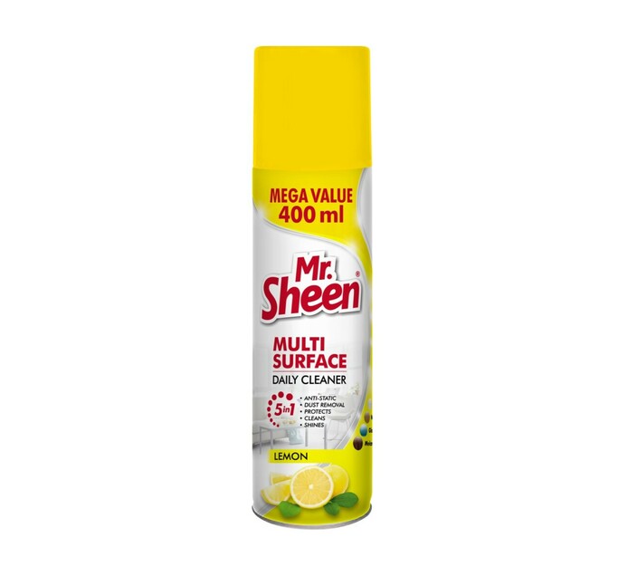 Mr. Sheen Furniture Polish Lemon (1 x 400ml) Makro