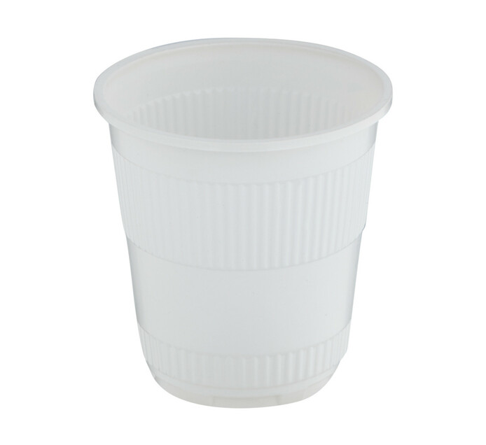 ARO Plastic Cups White 250ml (1 x 50)