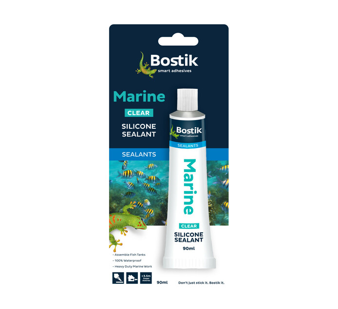 Bostik 90ml Marine Silicone Sealant Makro