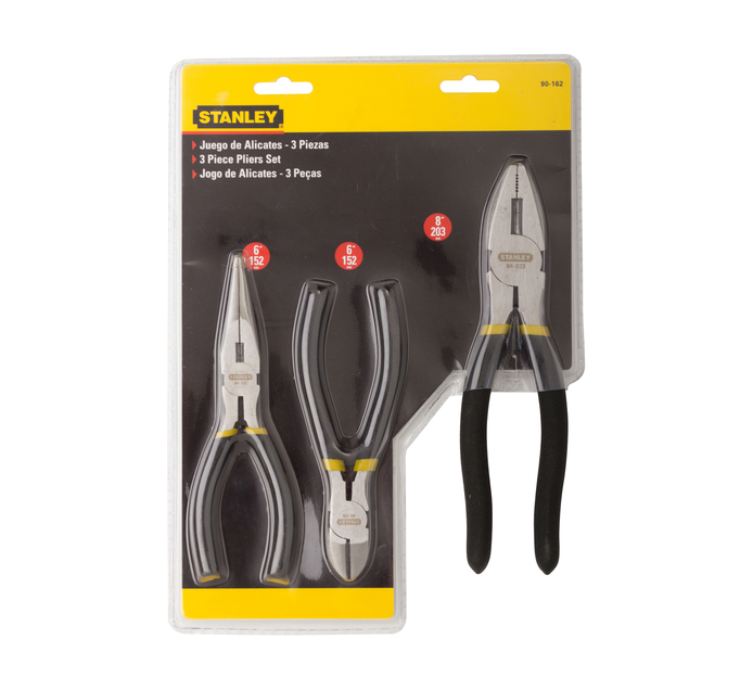 Stanley 3 Piece Pliers Set Makro