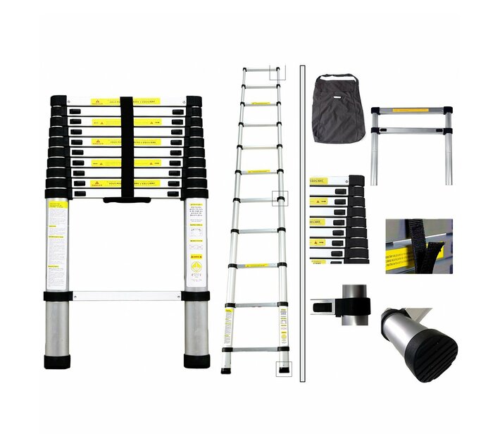Telescopic ladder 3.2m Makro