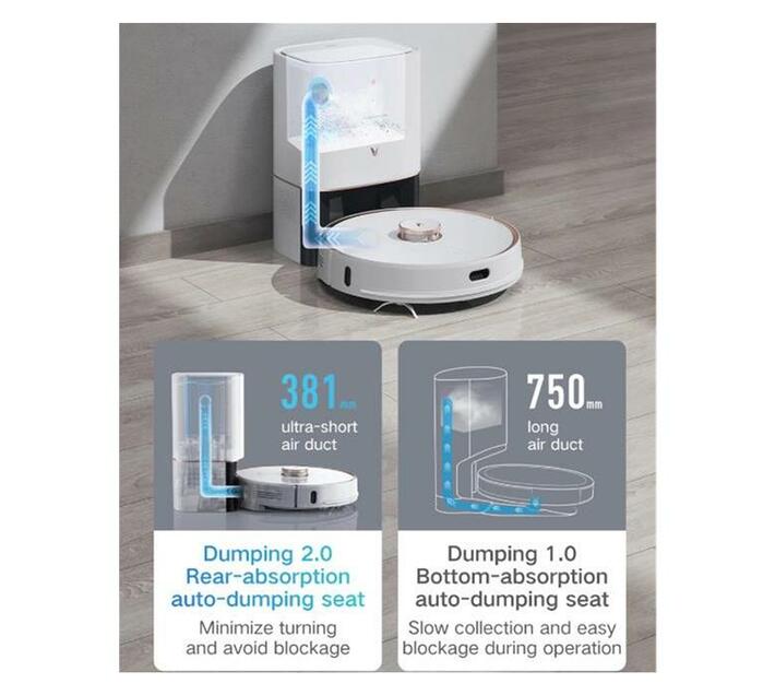 Viomi S9 Robot Vacuum Cleaner With Automatic Dust Collecting Dock And